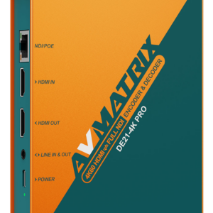 AV Matrix 4K60 to NDI Encoder and Decoder
